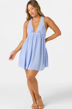 Swim Cover-Ups^O'Neill Saltwater Solids Sarah Dress - | hydrangea
