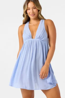 Swim Cover-Ups^O'Neill Saltwater Solids Sarah Dress - | hydrangea
