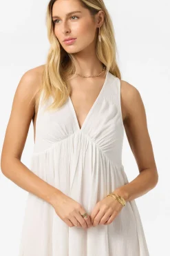New Arrivals|Saltwater Solids Swim^O'Neill Saltwater Solids Teddy Mini Cover-Up Dress vanilla