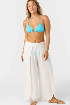 Saltwater Solids Swim|Swim Cover-Ups^O'Neill Saltwater Solids Tymea Pants - | vanilla