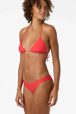 Bikini Tops^O'Neill Saltwater Solids Venice Triangle Top - | bittersweet