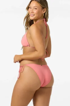 Bikini Tops^O'Neill Saltwater Solids Venice Triangle Top - | shell pink
