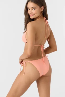 Bikini Tops^O'Neill Saltwater Solids Venice Triangle Top - | desert flower