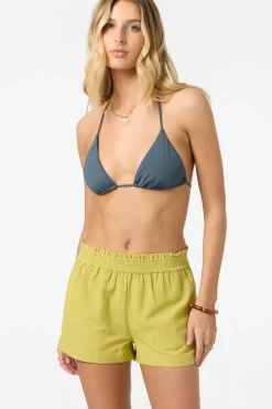 Bottoms^O'Neill Sanders Beach Shorts - | golden green