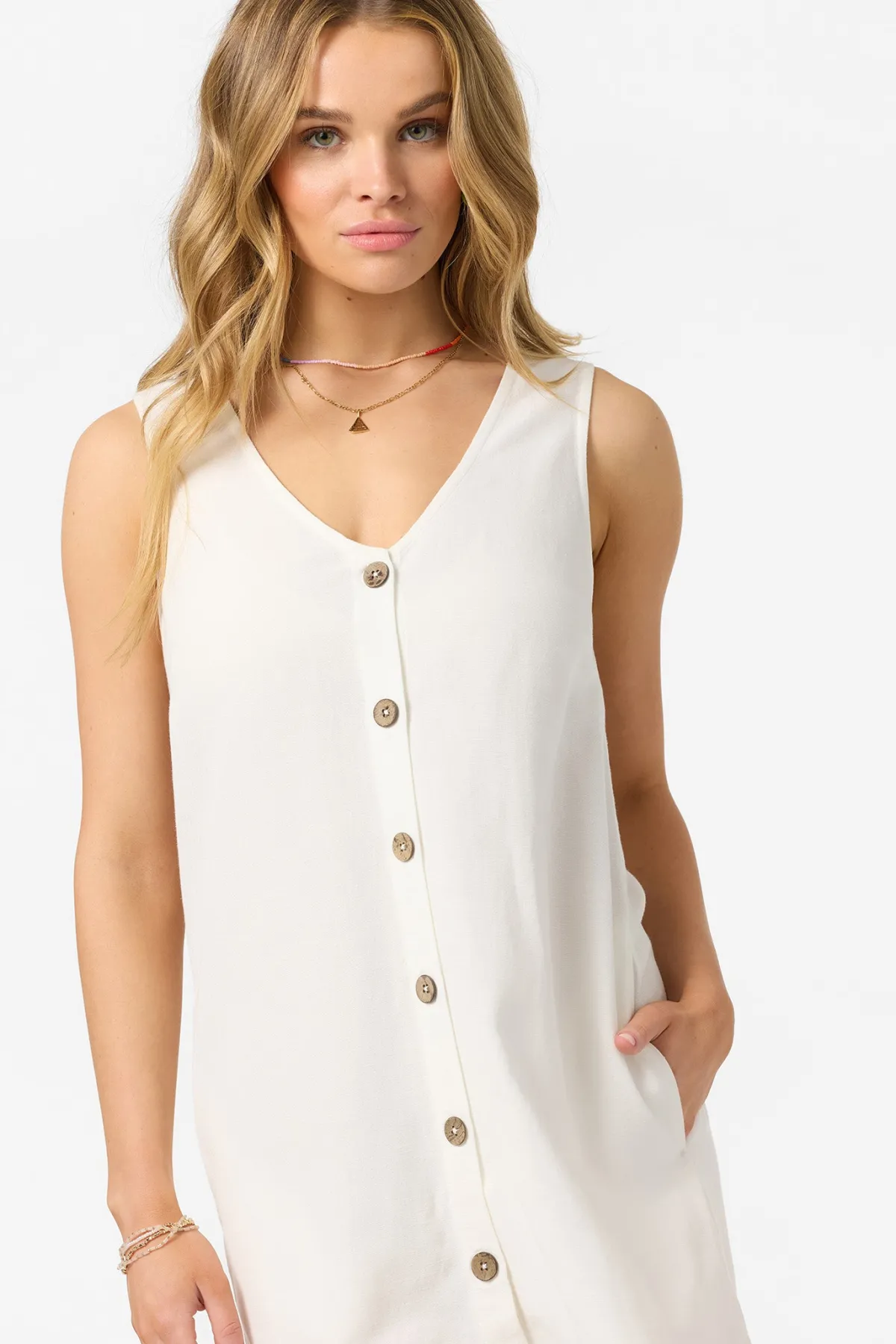 Dresses^O'Neill Sanders Mini Dress Short Dress - | white