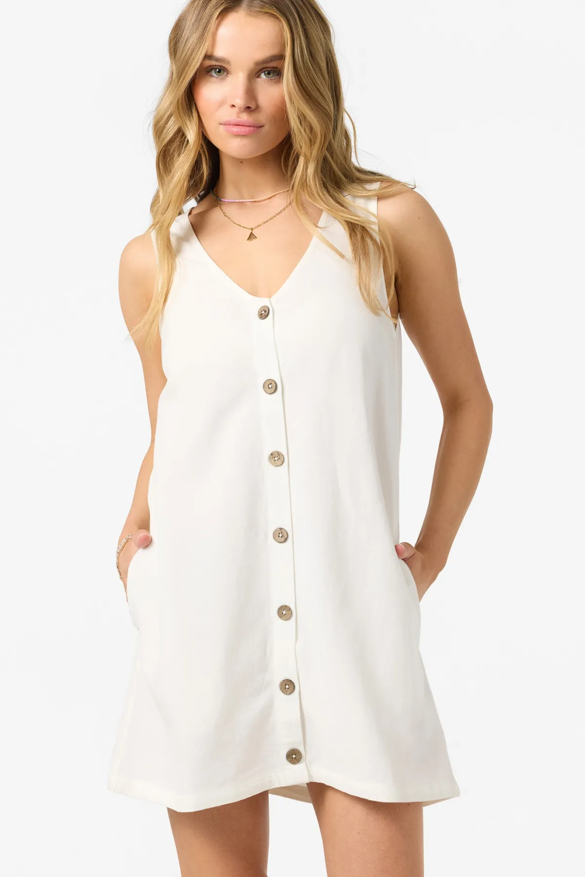 Dresses^O'Neill Sanders Mini Dress Short Dress - | white