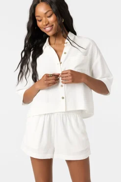 Tops^O'Neill Sanders Shirt Shirt - | white