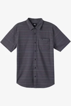 Shirts & Flannels^O'Neill Seafaring Stripe Stretch Standard Fit Shirt - | graphite