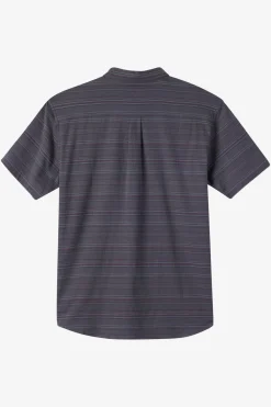 Shirts & Flannels^O'Neill Seafaring Stripe Stretch Standard Fit Shirt - | graphite