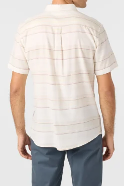 Shirts & Flannels^O'Neill Seafaring Stripe Stretch Standard Fit Shirt - | white