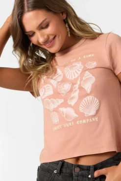 Graphic Tees & Tanks^O'Neill Seashell Sands Tee - | cork