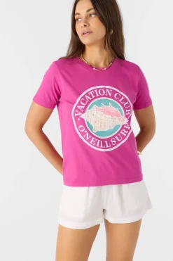 Graphic Tees & Tanks^O'Neill Seashell Shore Tee - | fuchsia