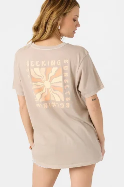 Graphic Tees & Tanks^O'Neill Seeking Sunsets Tee - | simply taupe