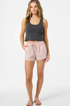 New Arrivals|Bottoms^O'Neill Sevie 2 Lounge Shorts - | misty rose