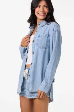 Best Sellers|Matching Sets^O'Neill Sevie Denim Shacket