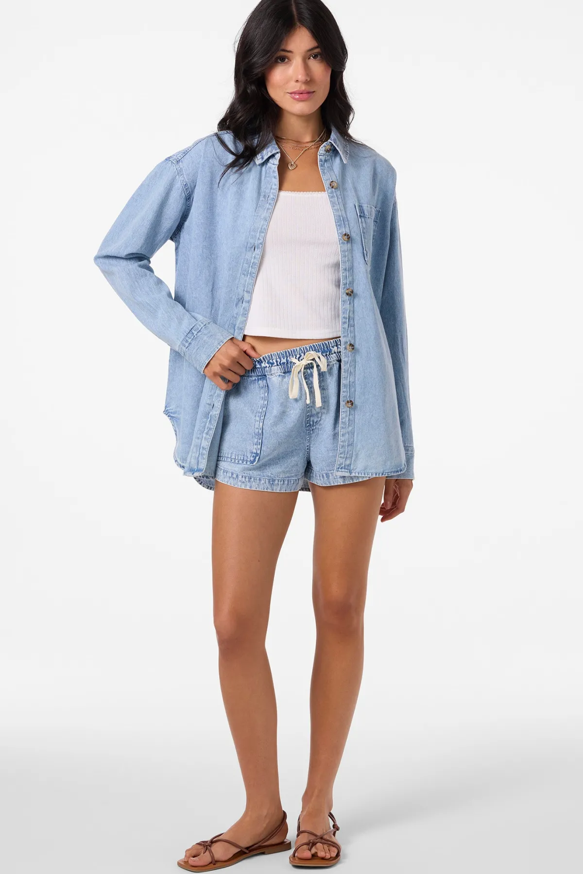 Best Sellers|Matching Sets^O'Neill Sevie Denim Shacket