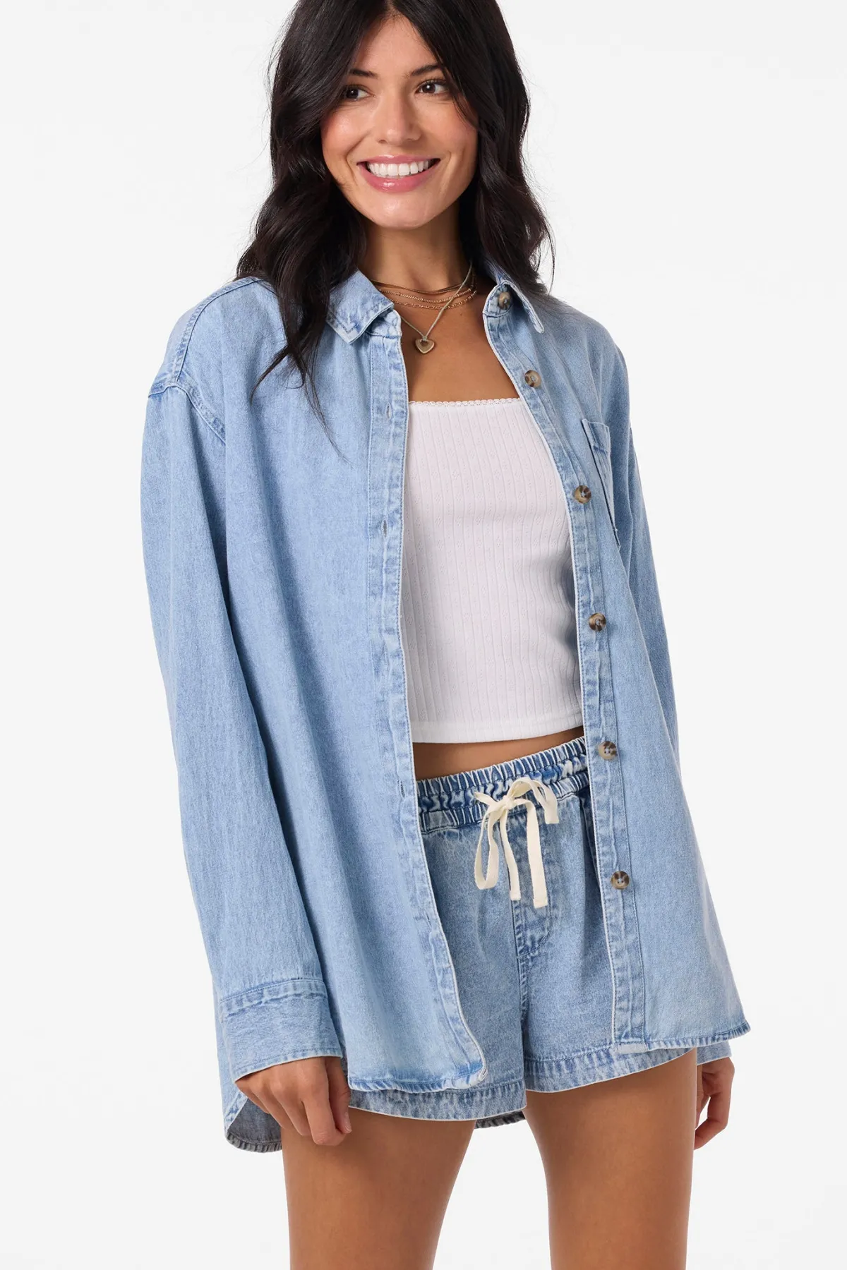 Best Sellers|Matching Sets^O'Neill Sevie Denim Shacket