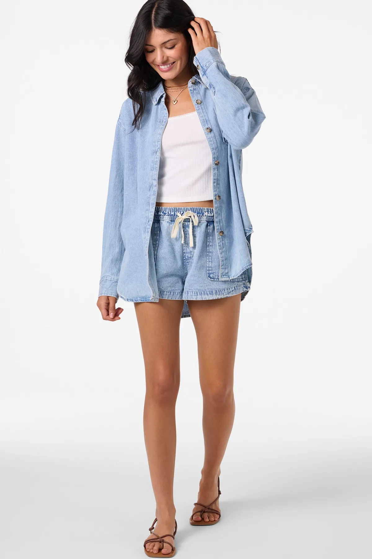Best Sellers|Matching Sets^O'Neill Sevie Denim Shacket