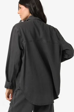 Jackets^O'Neill Sevie Shacket Jacket - | washed black