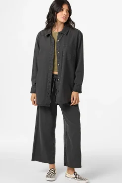 Jackets^O'Neill Sevie Shacket Jacket - | washed black