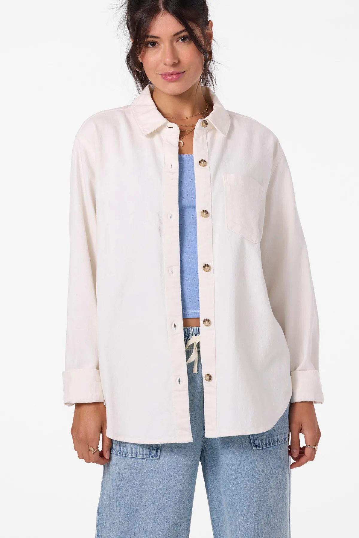 Jackets^O'Neill Sevie Shacket Jacket - | winter white