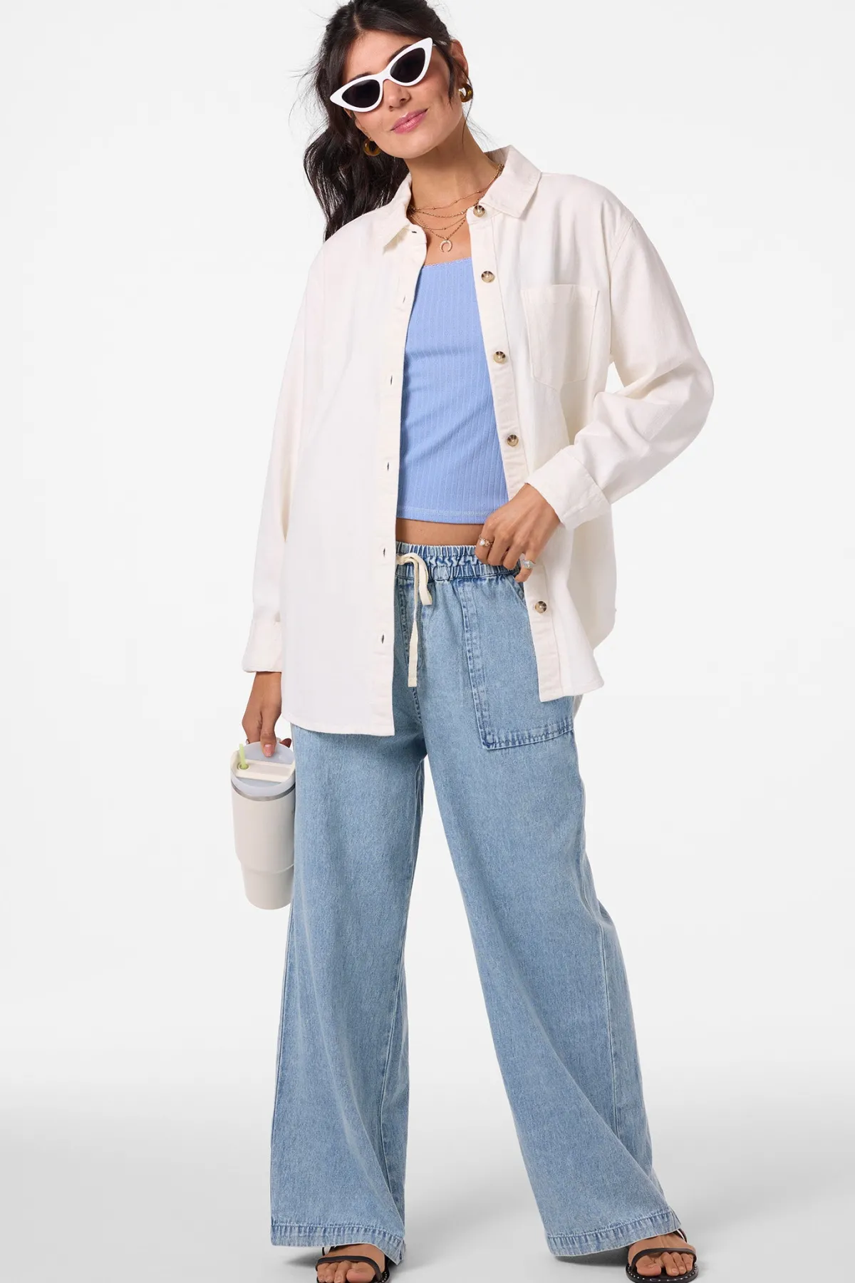 Jackets^O'Neill Sevie Shacket Jacket - | winter white