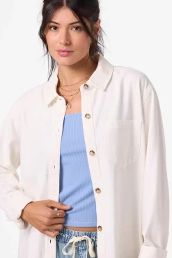 Jackets^O'Neill Sevie Shacket Jacket - | winter white