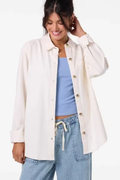Jackets^O'Neill Sevie Shacket Jacket - | winter white