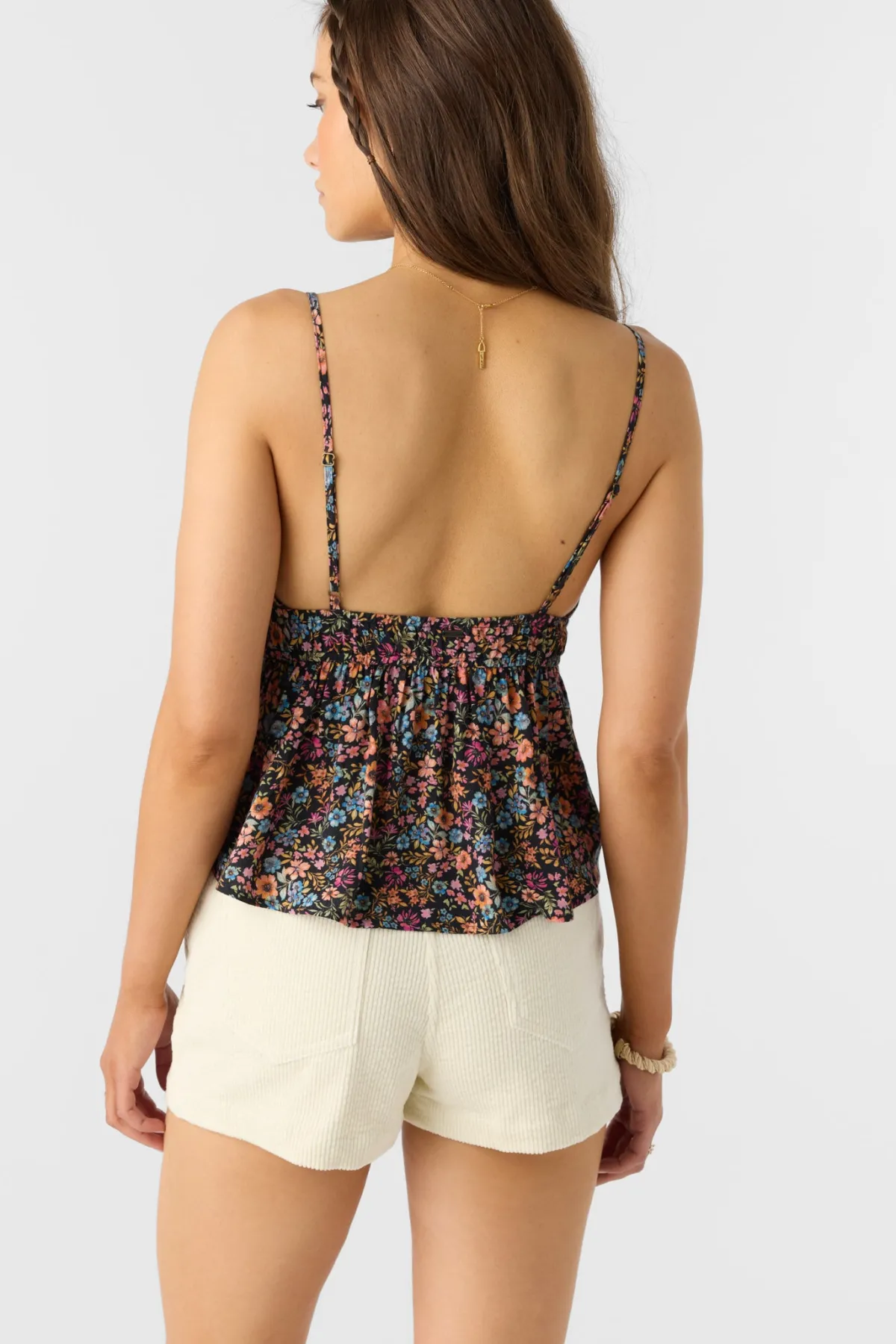 Tops^O'Neill Shalah Ditsy Sleeveless Top - | black