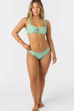 Bikini Bottoms^O'Neill Shell Abstract Blue Lagoon Full Bottoms - | multi clr