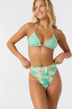 Bikini Tops^O'Neill Shell Abstract Venice Revo Triangle Top - | multi clr