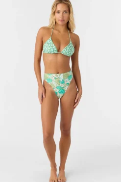 Bikini Tops^O'Neill Shell Abstract Venice Revo Triangle Top - | multi clr