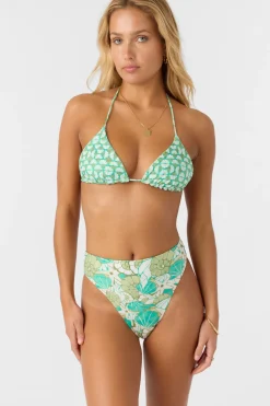 Bikini Tops^O'Neill Shell Abstract Venice Revo Triangle Top - | multi clr