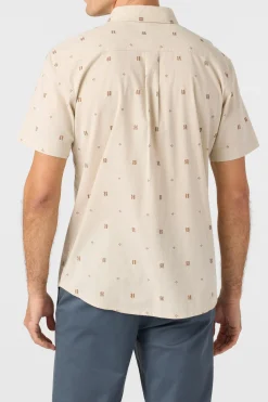 Shirts & Flannels^O'Neill Shields Dobby Standard Standard Fit Shirt - | lt khaki