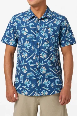Shirts & Flannels^O'Neill Shipside Standard Fit Shirt - | indigo