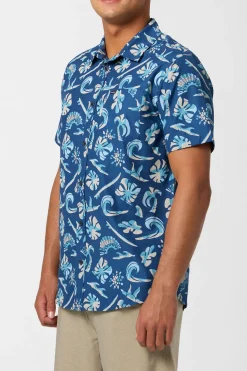 Shirts & Flannels^O'Neill Shipside Standard Fit Shirt - | indigo