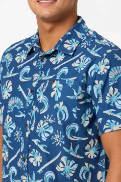 Shirts & Flannels^O'Neill Shipside Standard Fit Shirt - | indigo