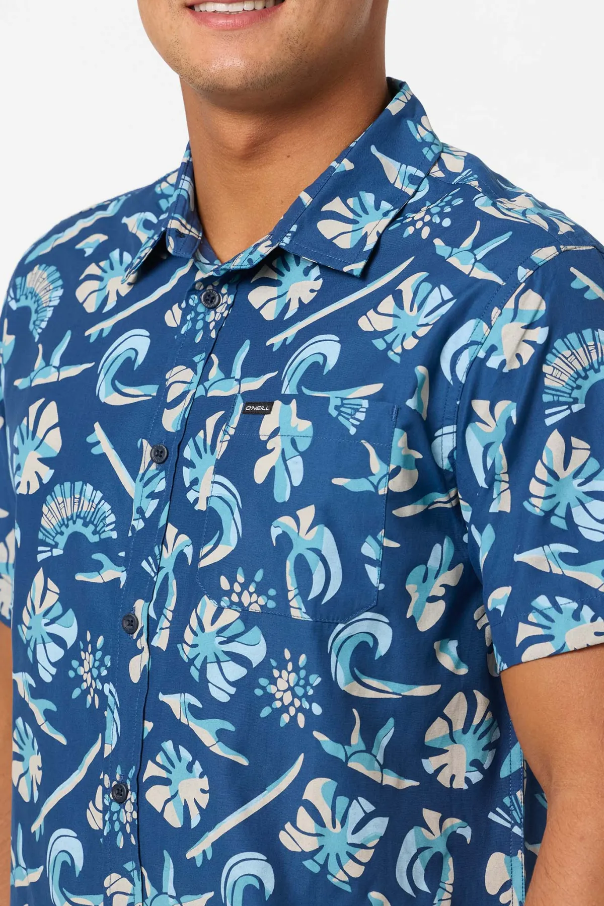 Shirts & Flannels^O'Neill Shipside Standard Fit Shirt - | indigo