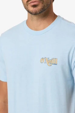 New Arrivals|Tees & Tanks^O'Neill Shop Classic Tee Standard Fit Tee - | sky blue heather