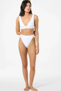 Swim New Arrivals|New Arrivals^O'Neill Shorebreak Rib Cancun Bralette Top white