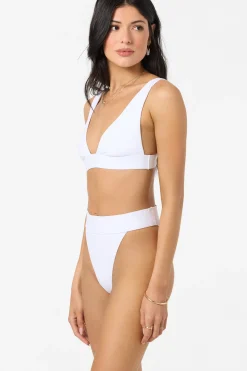 Bikini Tops^O'Neill Shorebreak Rib Cancun Bralette Top - | white