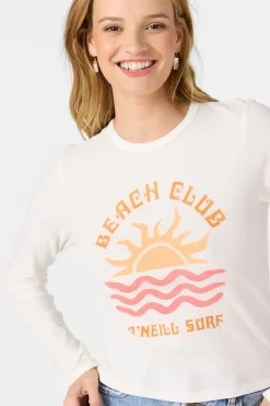 Graphic Tees & Tanks^O'Neill Shoreline Long Sleeve Tee - | winter white