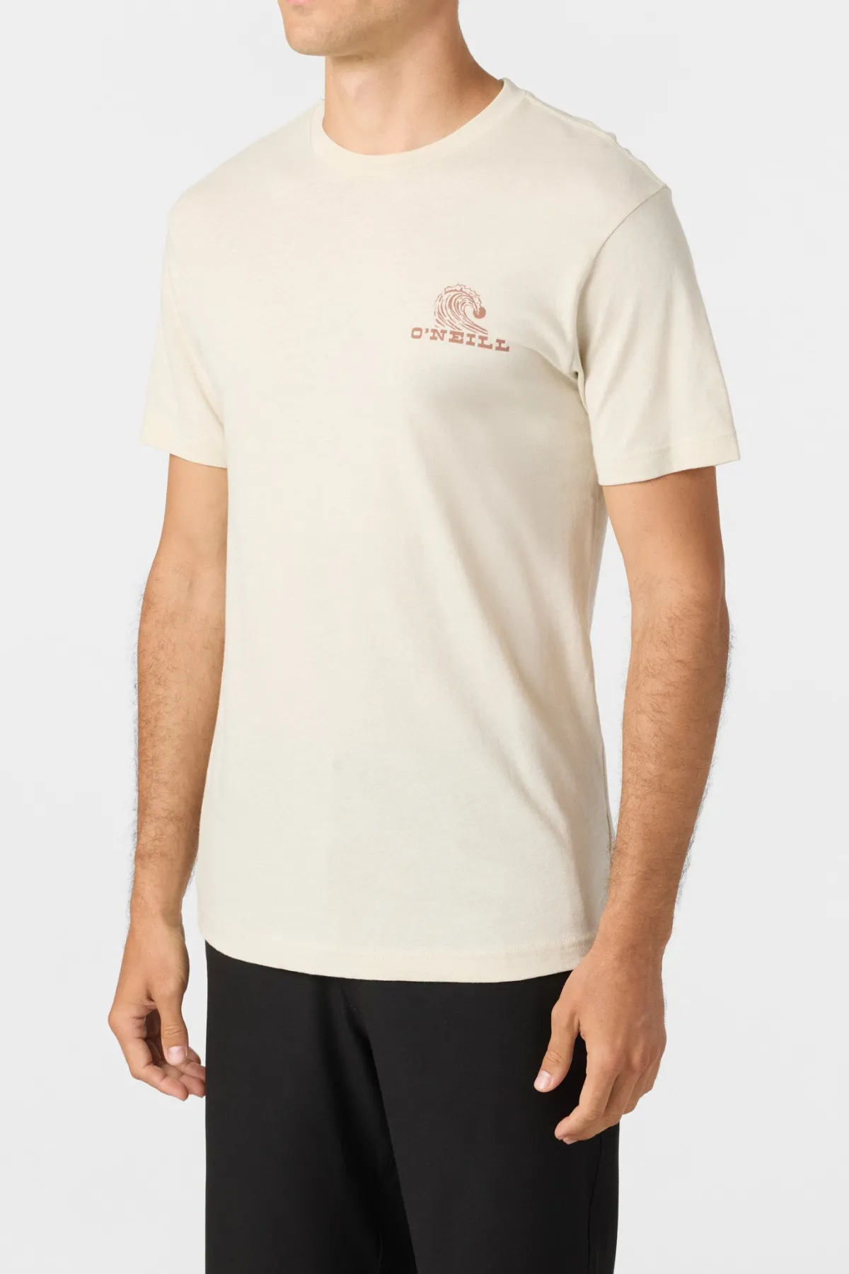Tees & Tanks^O'Neill Skeg Standard Fit Tee - | lt khaki