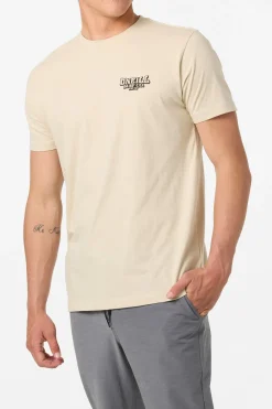 Tees & Tanks^O'Neill Skull Island Standard Fit Tee - | lt khaki