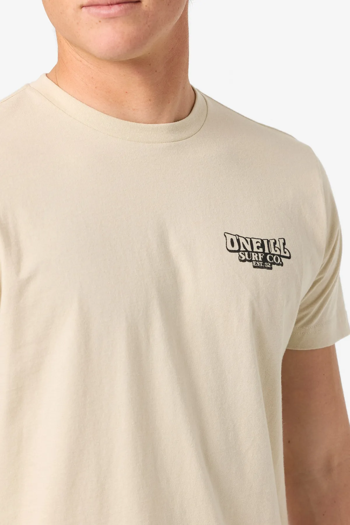 Tees & Tanks^O'Neill Skull Island Standard Fit Tee - | lt khaki