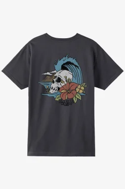 Tees & Tanks^O'Neill Skull Island Standard Fit Tee - | phantom