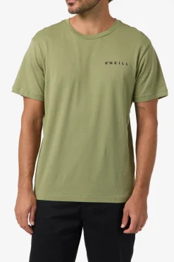New Arrivals|Tees & Tanks^O'Neill Skulliosis Classic Tee Standard Fit Tee - | oil green