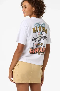 Graphic Tees & Tanks|New Arrivals^O'Neill Snack Time Hawaii Oversized Tee white