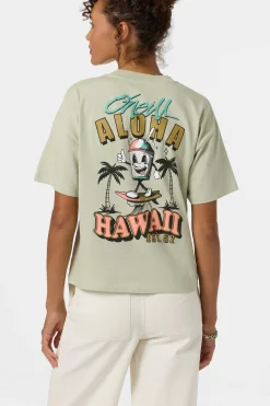 Graphic Tees & Tanks|New Arrivals^O'Neill Snack Time Hawaii Oversized Tee desert sage