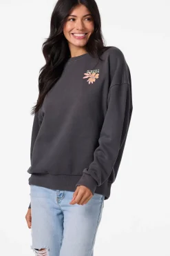 Sweaters, Hoodies & Fleece^O'Neill Solis Crew Crew Neck Fleece - | washed black